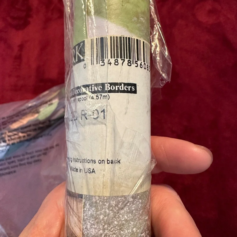 York Vintage Golf Wallpaper Border 2 Rolls Prepasted IN2652B Green Tan 10 Yards